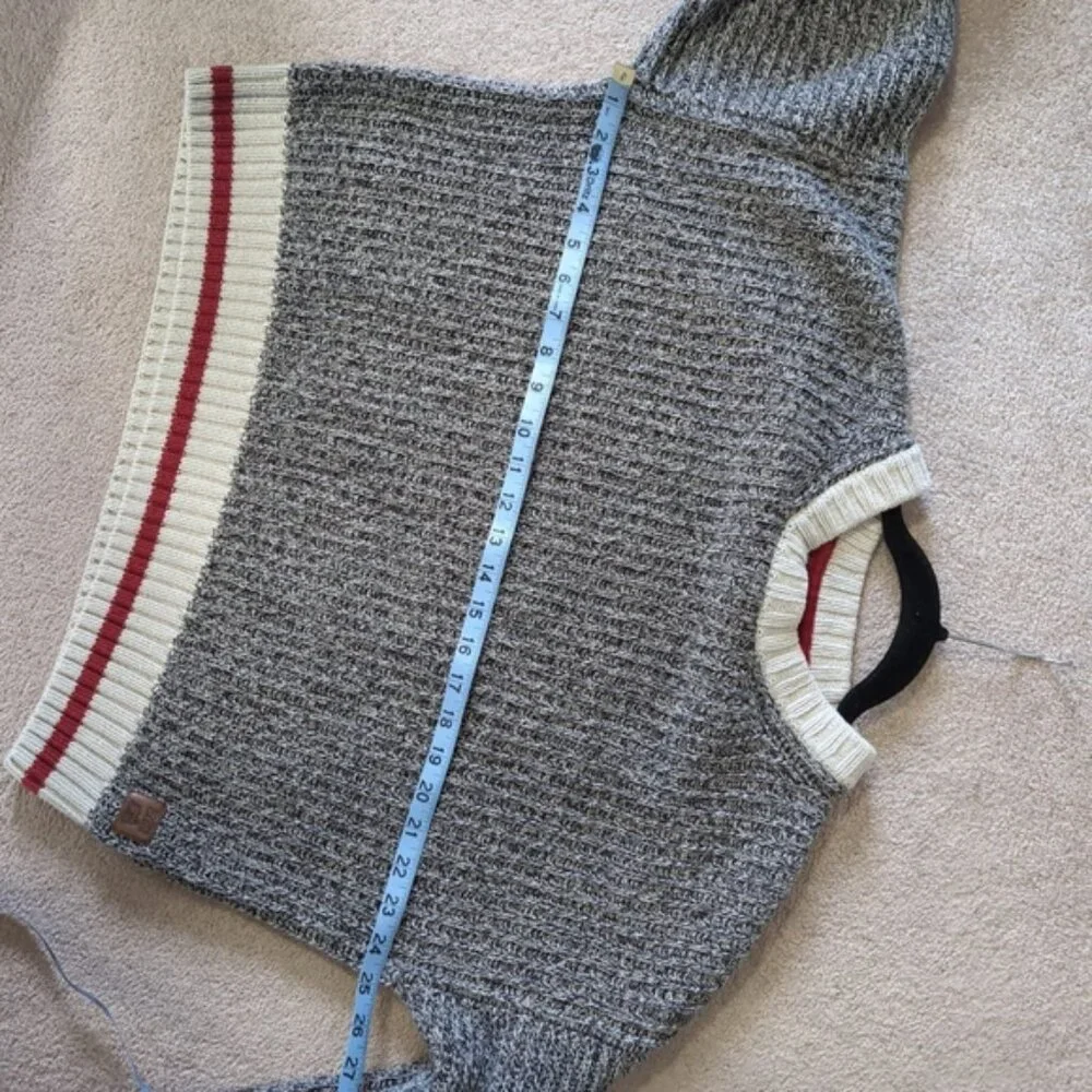 Roots Hiking Outdoor Cotton Cabin Cabincore Boxy Sweater L - Picture 4 of 7